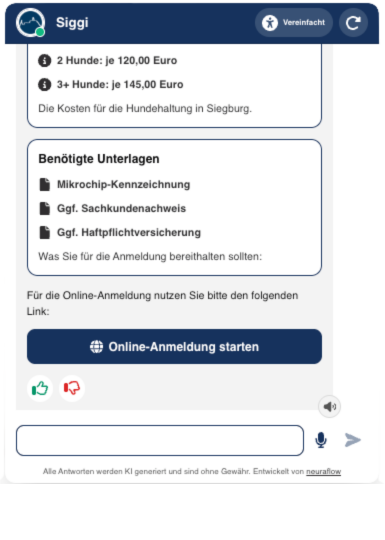 Gen UI Beispiel